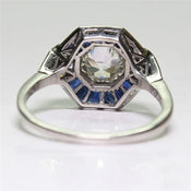 "Maivelle" Art Deco Ring width=100 