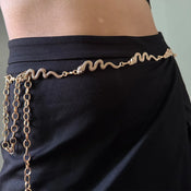 "Tlanexa" Waist Chain Belt width=100 