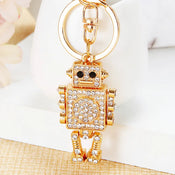 "Evelisse" Robot Bag Charm width=100 