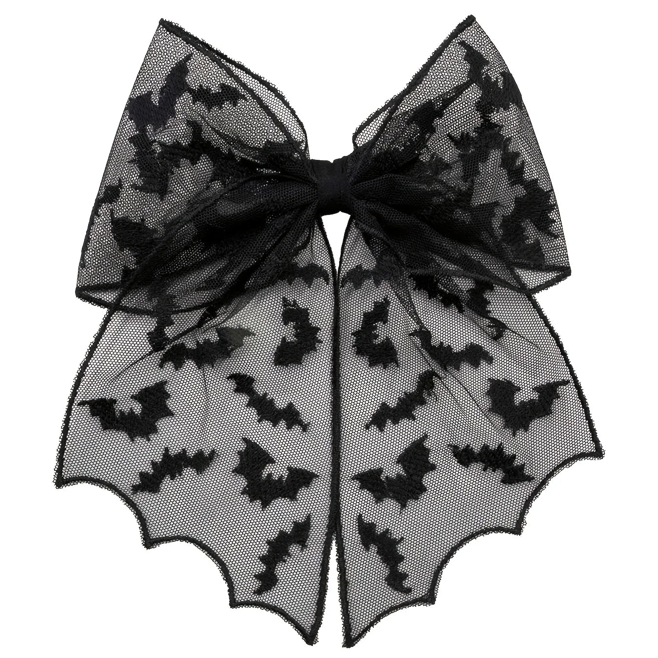 "Cuyallin" Gothic Bow Hair Clip