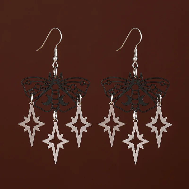 "Luminisse" Moth Earrings Collection