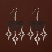 "Luminisse" Moth Earrings Collection width=100 