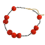 "Andryelle" Cherry Pendant Necklace width=100 