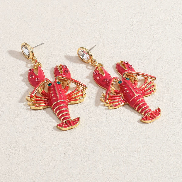 "Ermintrude" Lobster Earrings