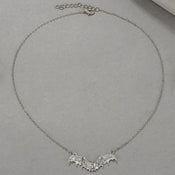 "Cassivine" Bat Pendant Necklace width=100 