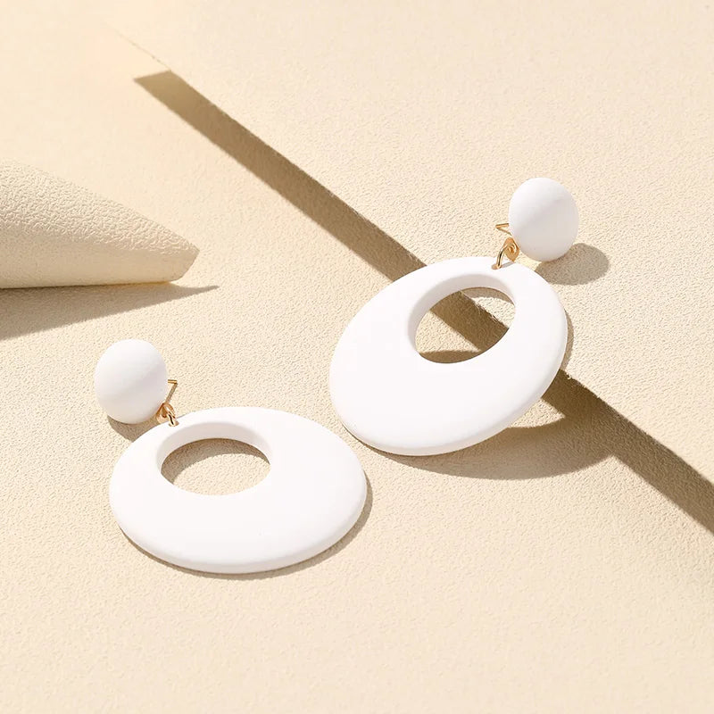 "Claravine" Retro Dangle Earrings