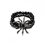 "Nahuette" Spider Beads Bracelet width=100 
