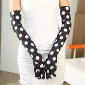 "Doloria" Polka Dot Gloves width=100 