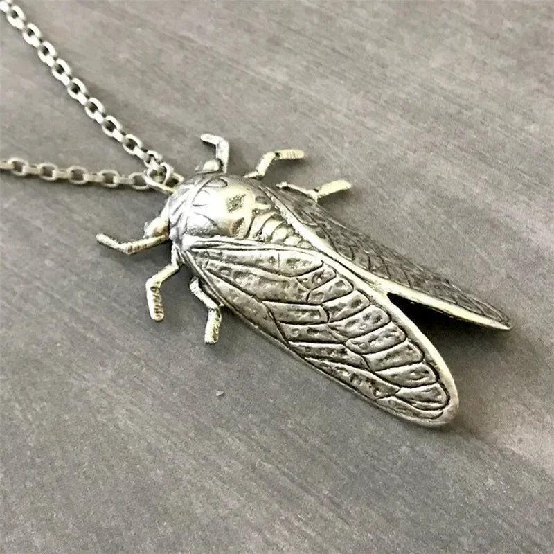"Itzalisse" Insect Pendant Necklace