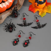 "Corlinne" Spider Bat Earrings width=100 