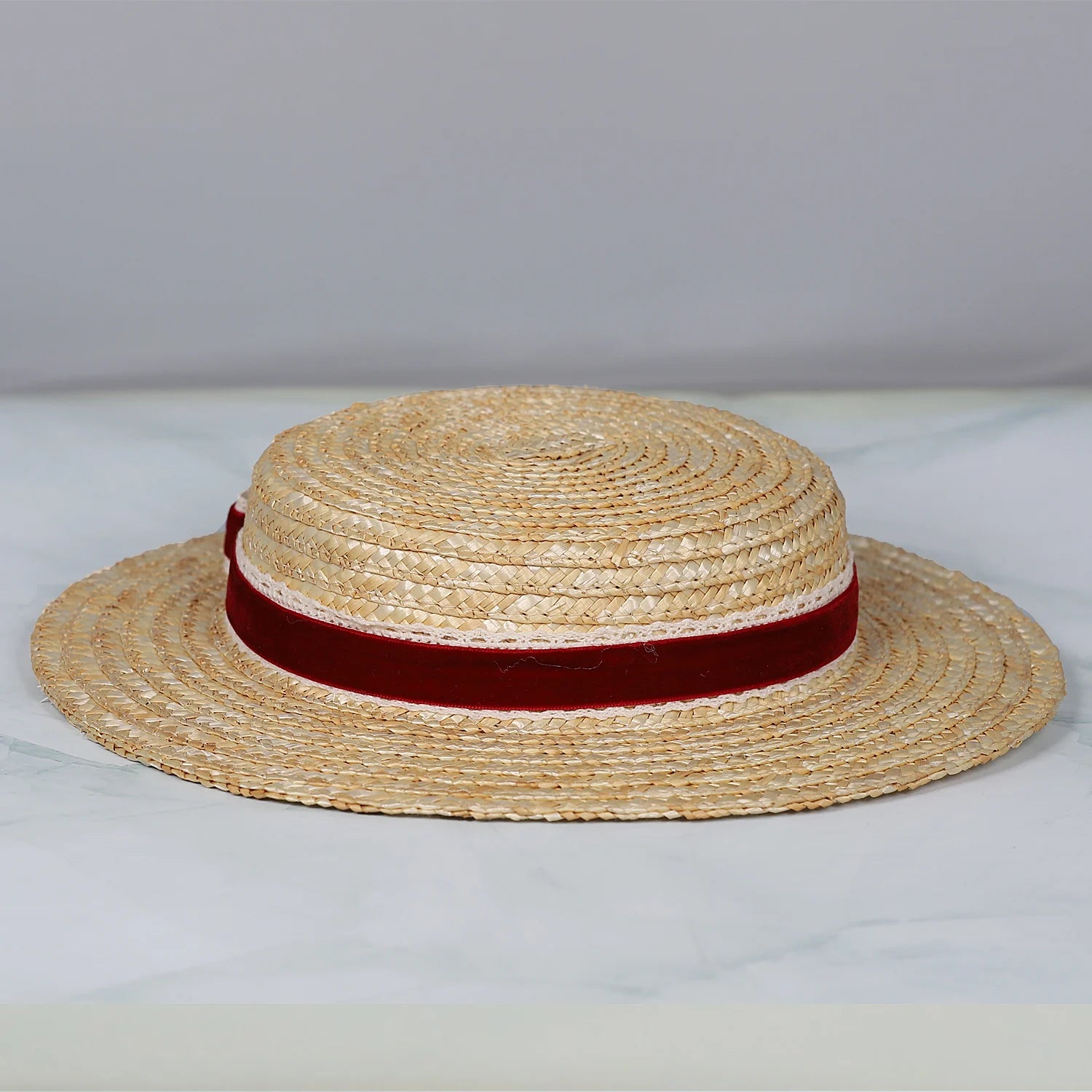 "Buster" Pork Pie Straw Hat
