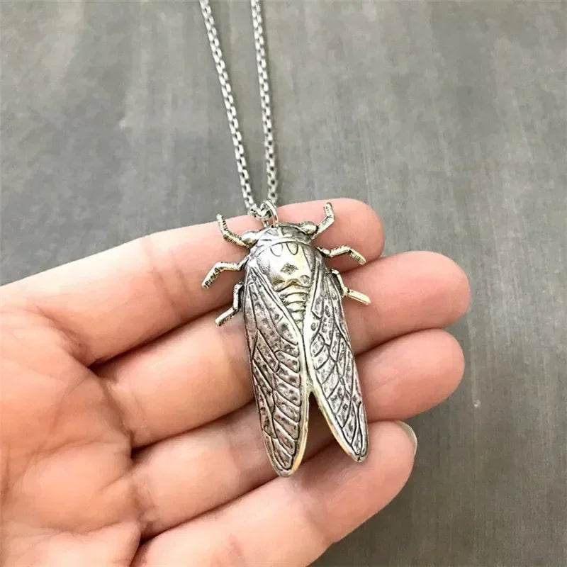 "Itzalisse" Insect Pendant Necklace