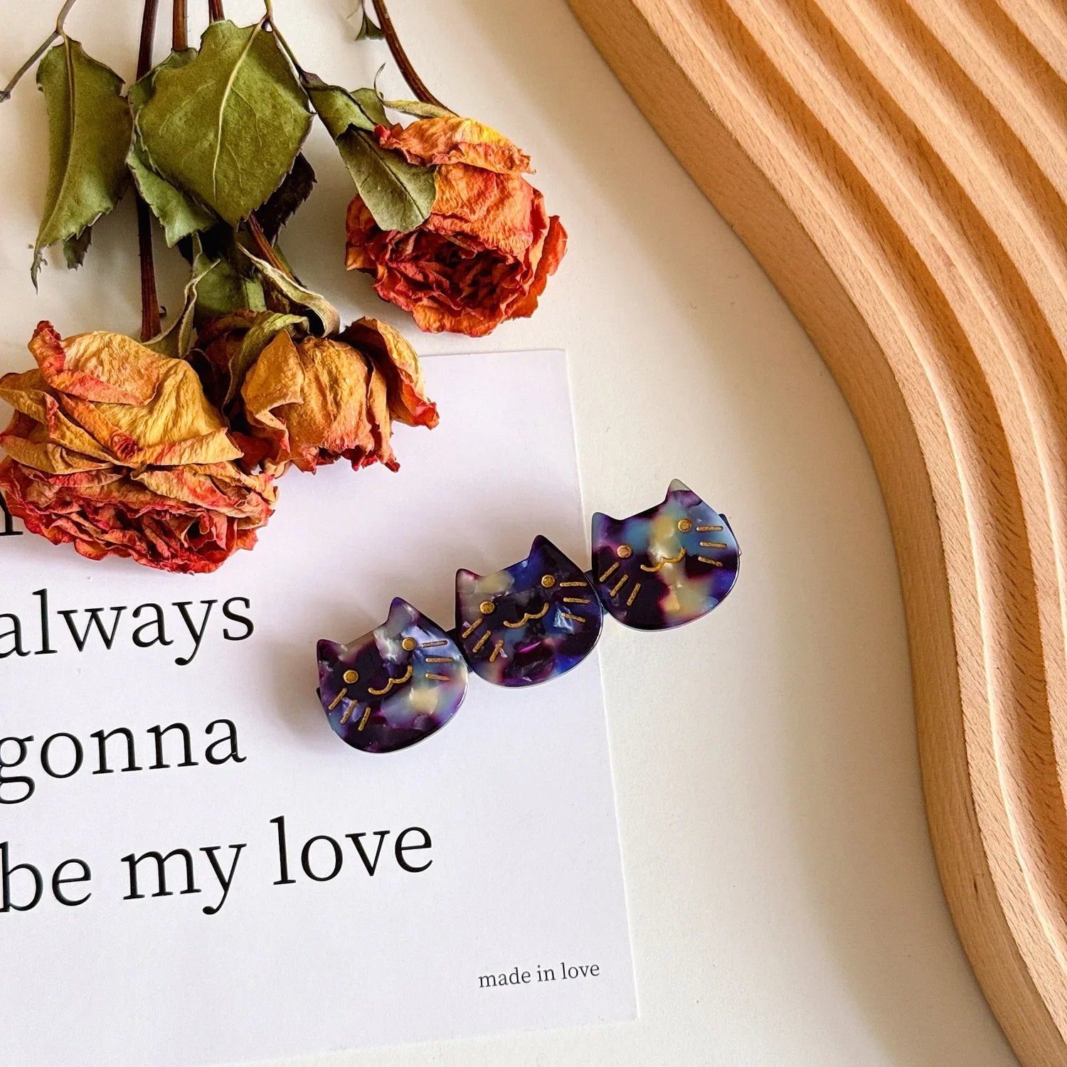 "Olythera" Acetate Hair Clip