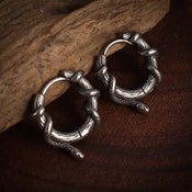 "Itzayana" Bat Earrings width=100 