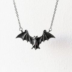 "Hexoria" Cross Bat Choker