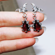 "Itzayana" Bat Earrings width=100 
