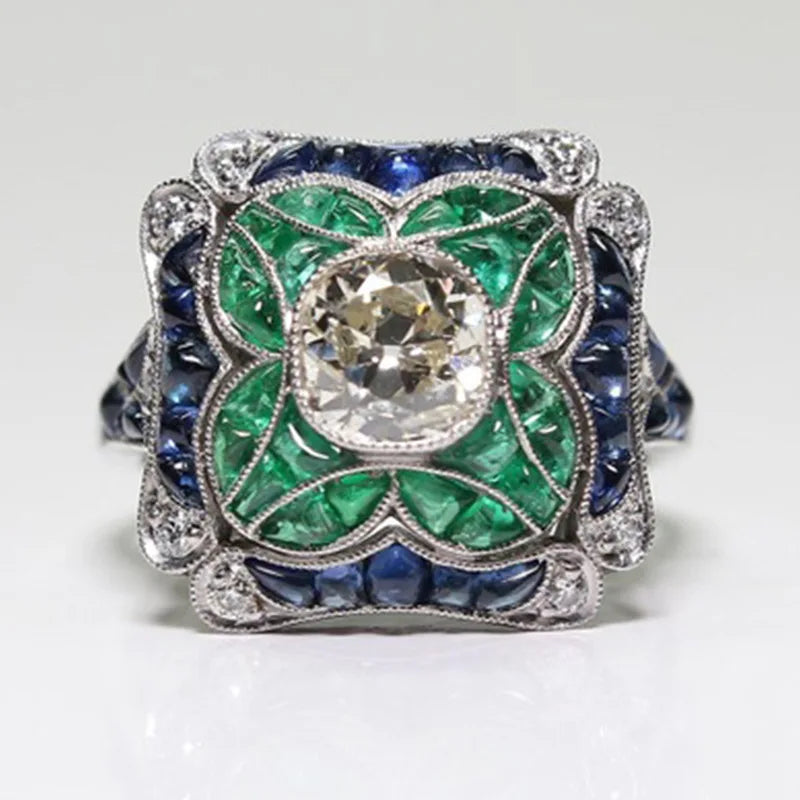 "Corvessa" Art Deco Ring