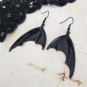 "Nyxalia" Bat Wing Earrings width=100 
