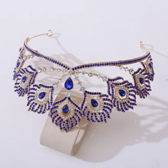 "Marcelline" Rhinestone Tiara