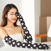 "Doloria" Polka Dot Gloves width=100 