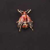 "Bombara" Bumblebee Brooch width=100 