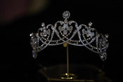 "Pomona" Heart Shape Tiara width=100 