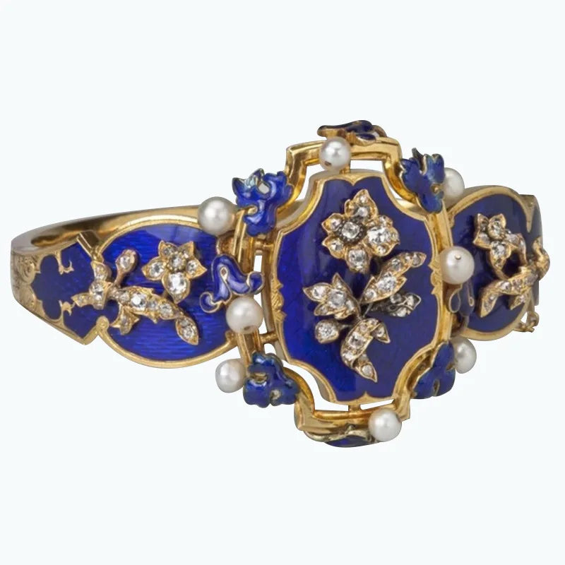 "Philomara" Retro Pearl Ring