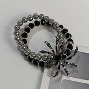 "Nahuette" Spider Beads Bracelet width=100 