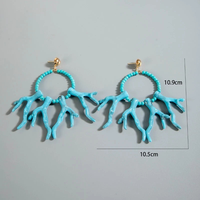 "Thalavine" Bohemian Earrings