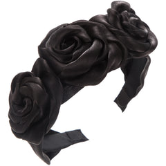 "Rosabella" Rose Veil Headband