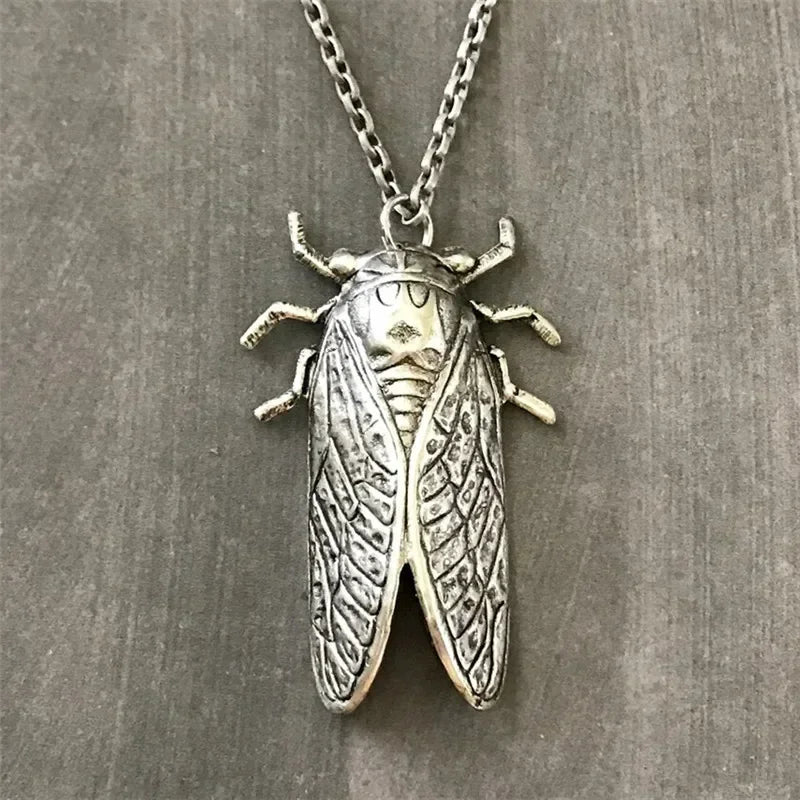 "Itzalisse" Insect Pendant Necklace