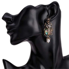 "Tacita" Beetle Shell Earrings