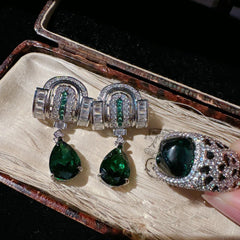 "Curvana" Deco Earrings