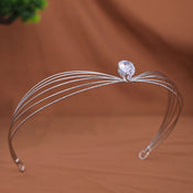 "Baroccia" Baroque Rhinestone Tiara width=100 