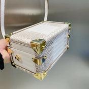 "Petronelle" Stone Box Bag width=100 