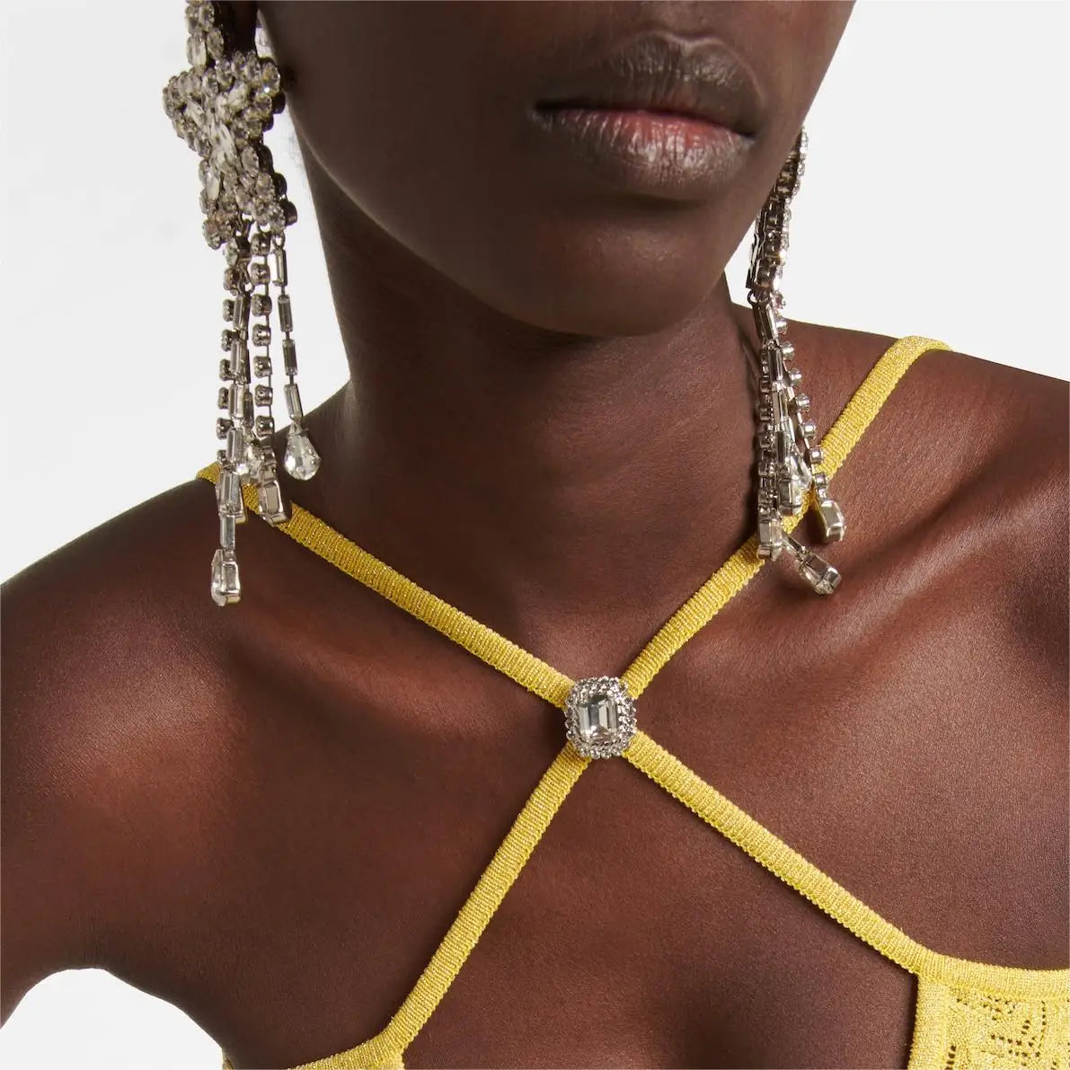 "Elladine" Star Dangle Earrings