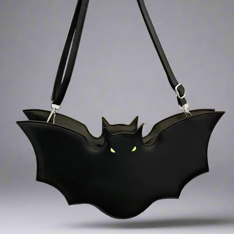 "Cateline" Bat Crossbody Bag