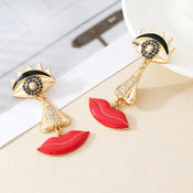 "Isibrynn" Dangle Earrings width=100 