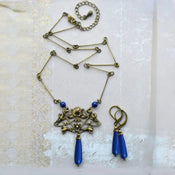 "Cyrisca" Earrings / Necklace Set width=100 