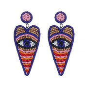 "Khensetra" Eye Heart Drop Earrings width=100 