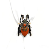 "Apollene" Beetle Buckle Scarf width=100 