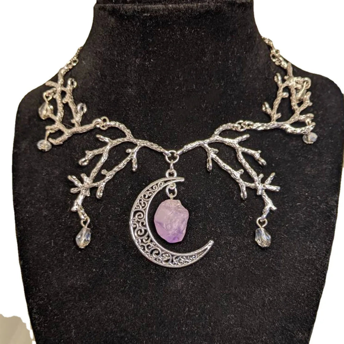 "Hathoria" Moon Choker Necklace