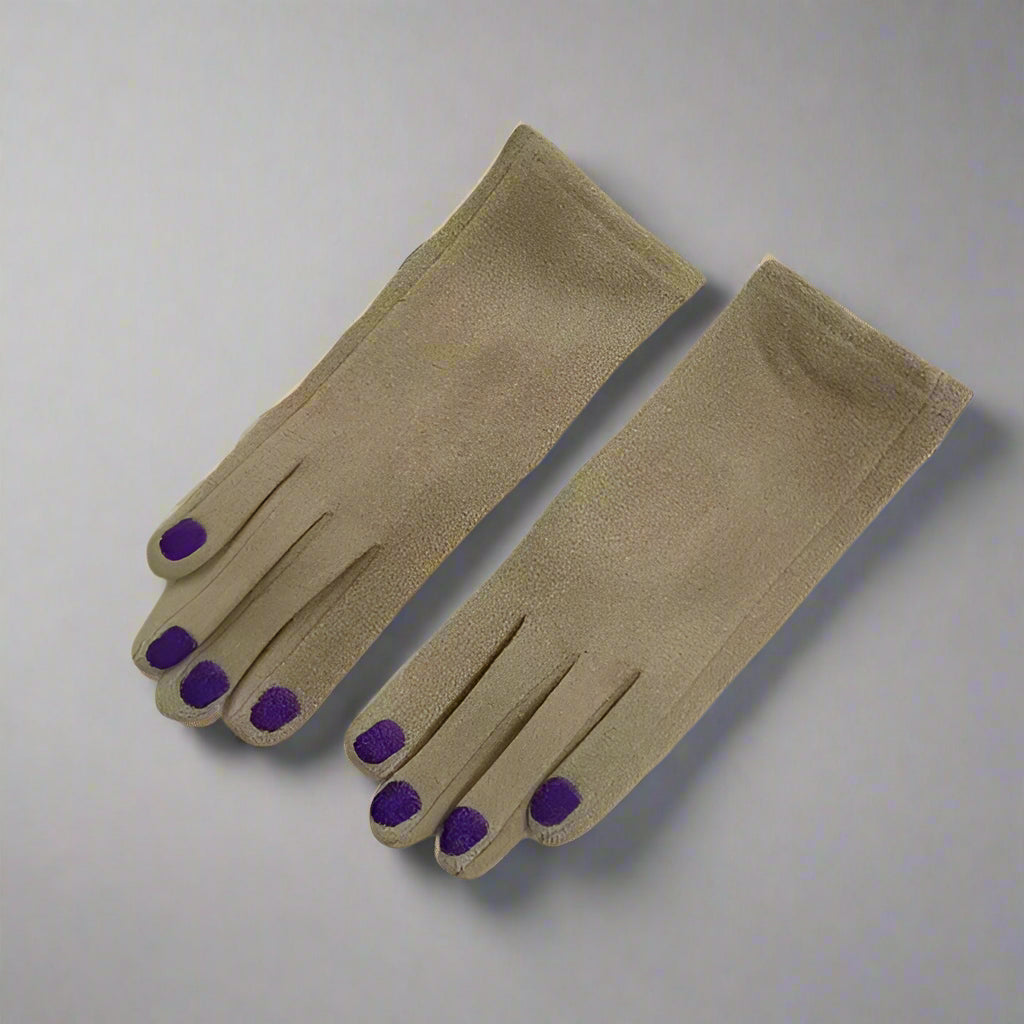 "Ismeria" Polished Nails Gloves
