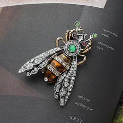 "Melitta" Luxury Bee Brooch