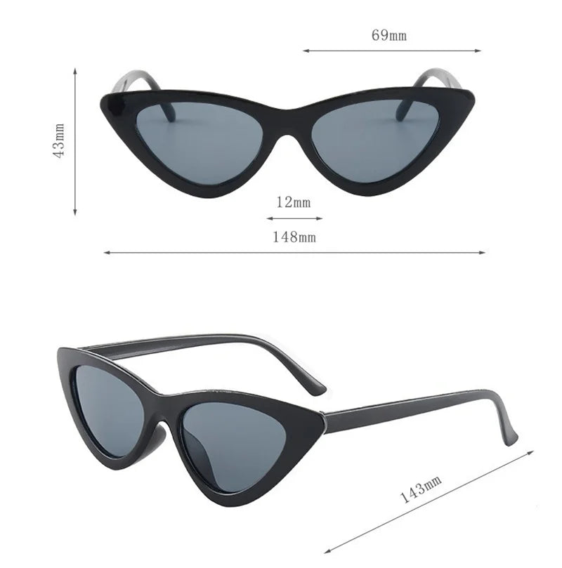"Aurivale" Cat Eye Sunglasses