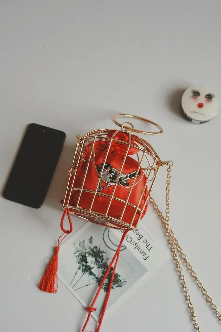 "Avery" Birdcage Bag