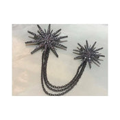 "Sidereia" Celestial Star Brooch width=100 