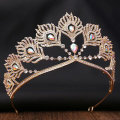 "Marcelline" Rhinestone Tiara