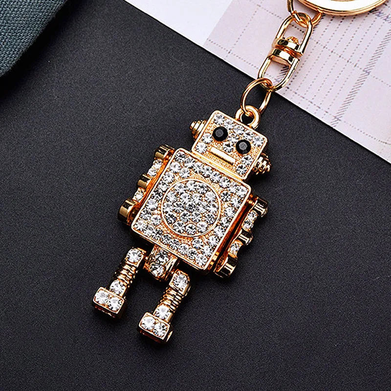 "Evelisse" Robot Bag Charm