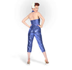 "Del Mar" 1950s Jumpsuit width=100 